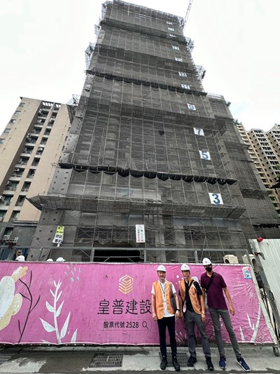 建築工地公(工)安無假期 中市都發局:落實工地管理不打折