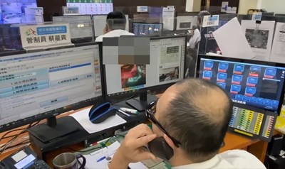 119視訊報案系統派遣員透過鏡頭對患者觀察,提供適切的協助