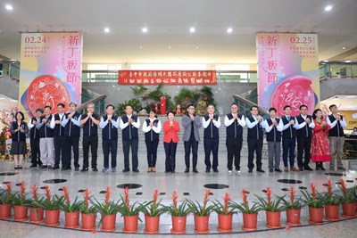 中市陽明市政大樓聯合新春團拜 盧市長傳達「2個期許」