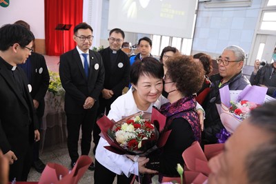 六度出席台中公義行動教會二二八追思 盧市長:將同理心化作反省進步的動力