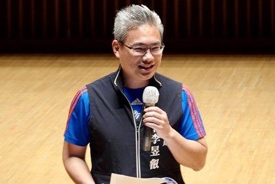 運動局長李昱叡主持會議,感謝中央與各界支持臺中運動