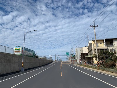 華南路延伸第一期工程完工現場照片