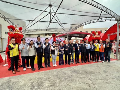 高鐵工業新廠動土開工典禮,諸位貴賓共襄盛舉