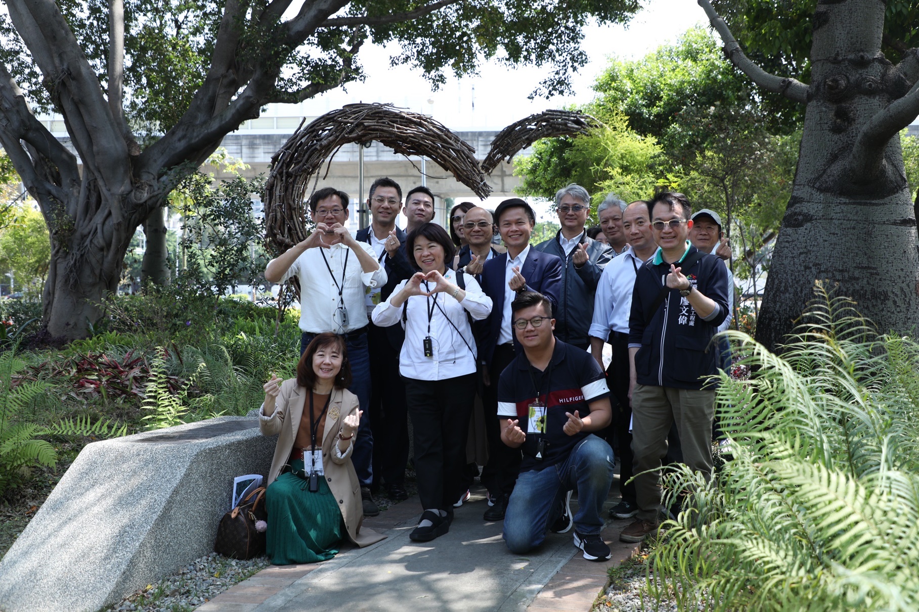 嘉義市府參訪中市興進綠園道 吸取台中美樂地成功經驗 促進兩城交流共好