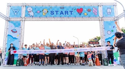 宇宙明星 BT21 FUN RUN台中中央球場盛大登場!