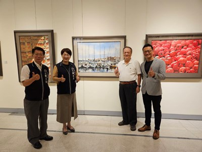 張明祺作品展現水彩光影的溫度,邀請民眾蒞臨欣賞
