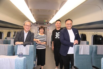 全台首創! 中台灣影視基地「高鐵車廂攝影棚」亮相 鄭副市長:帶領產業走向國際化
