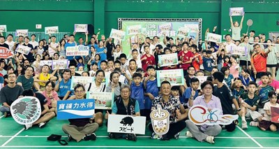 113年幼獅盃羽球邀請賽在朝馬運動中心登場 ,逾630名羽球選手齊切磋