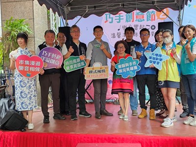 中市大隆路商圈「巧手創意節活動」,創意DIY、樂曲悠揚傳溫馨