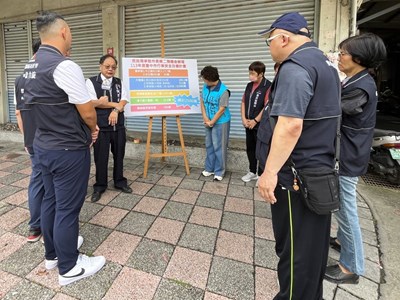 守護市民行的安全!盧市長動支二備金2500萬推動區里道路改善