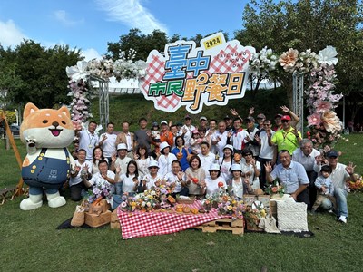 01-「釋FUN多巴胺」!台中市民野餐日主場地「中央公園」盛況同歡