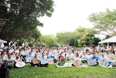 「臺中市民野餐日」龍井場拍瀑拉公園