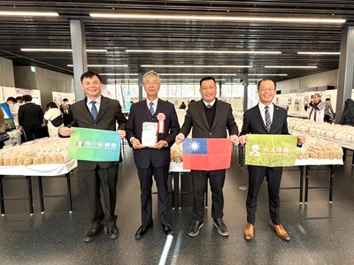 本市林凡閔農友勇奪日本米食競賽金賞獎，讓台灣驕傲_0