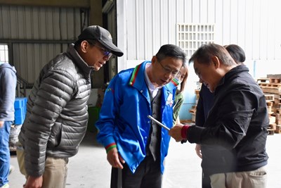 經發局長訪廠-大軍產業股份有限公司