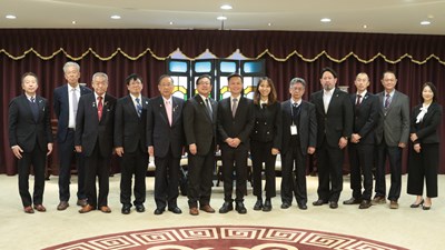 友好城市鳥取縣倉吉市長拜會中市府 林副秘書長:持續深化各領域交流