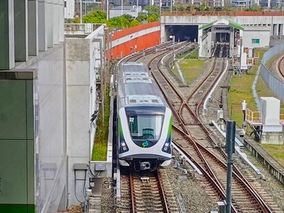 台中捷運21日全線正常營運。