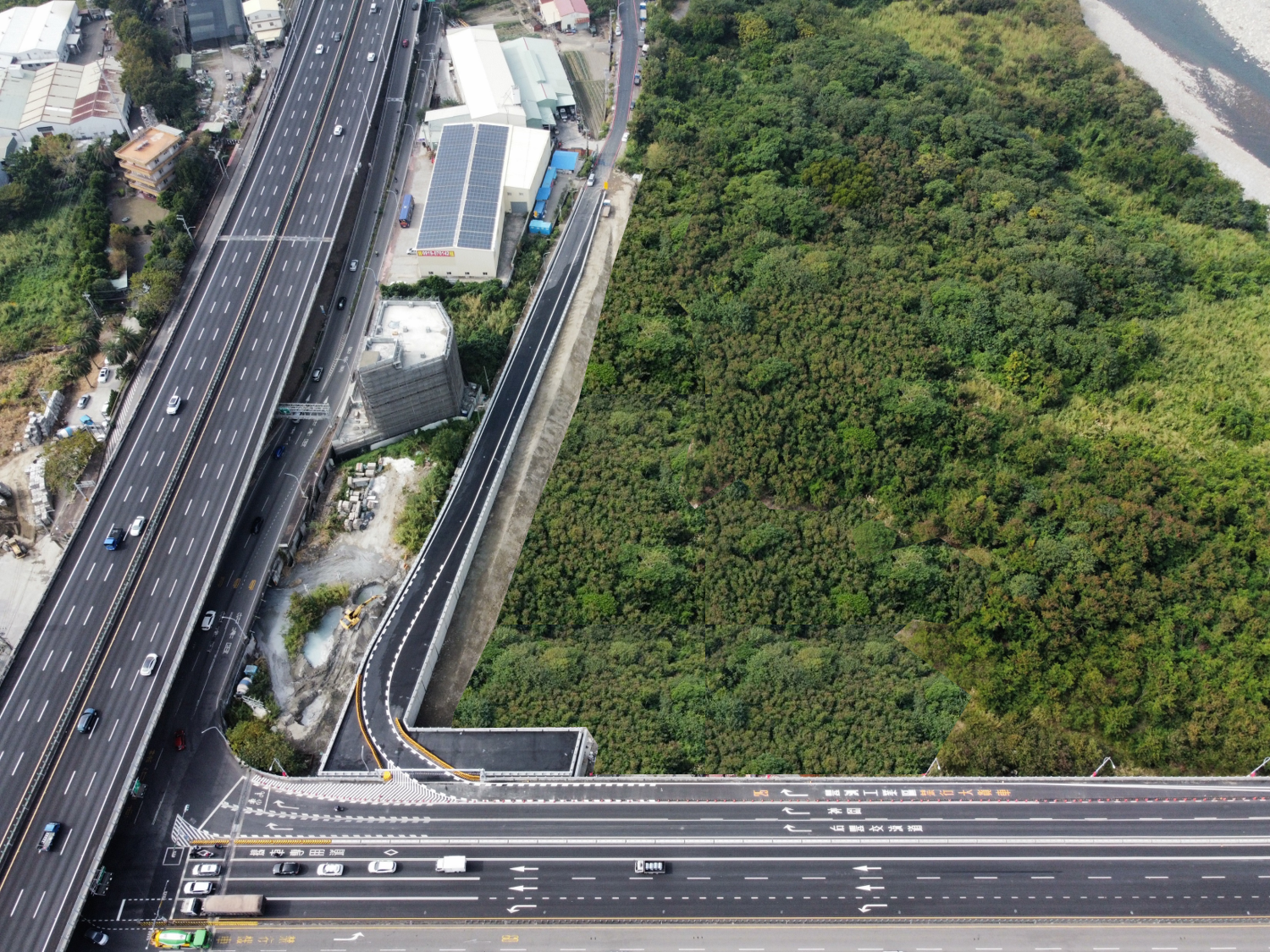 01-后豐大橋新設引道銜接堤南路今通車!紓通豐洲科技園區尖峰時段車潮