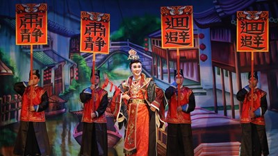 宮廟風華新社場-明華園星字戲劇團-王月英棒打程咬金劇照_0