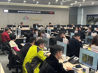 114年災害防救辦公室第1次工作會議由執行秘書楊純凱主持
