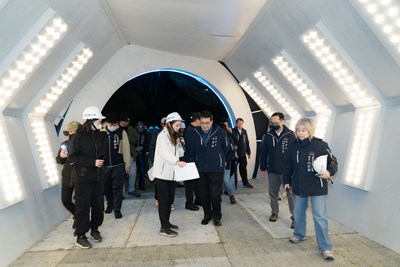 04-秘書長黃崇典對建設局「時空狂想曲」燈區期勉今年再創高人氣_0