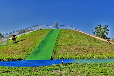 福田水資中心滑草道及溜滑梯_0