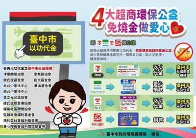 4大超商以功代金操作流程