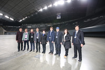 盧市長參訪札幌巨蛋盛讚多功能設計巧思!取經「以人為本」理念孵化台中新地標