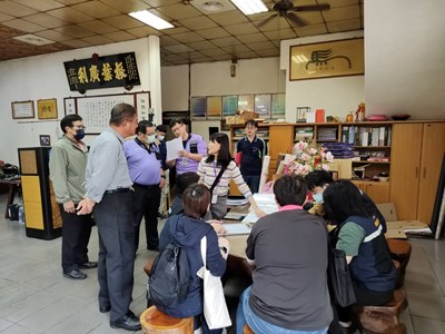 消防局與市府相關單位至事業單位實施聯合檢查