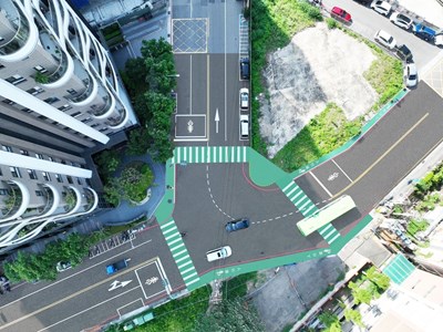 01-改善1.2萬名師生通學安全!中市啟動南屯嶺東路與建功路口改善工程_0