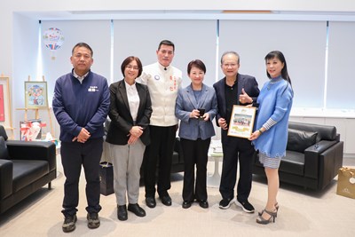 立委黃仁、盧縣一、林倩綺拜會中市府 盧市長:持續建設原鄉並推廣全民運動 (4)