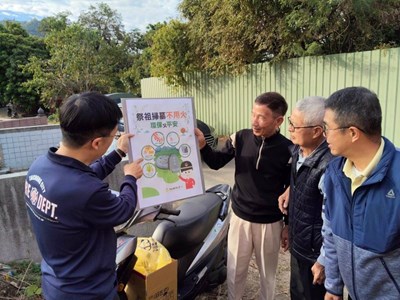 掃墓慎終追遠記得「4不1要」,除草不用火、紙錢不燃燒、爆竹不燃放、菸蒂不亂丟、垃圾