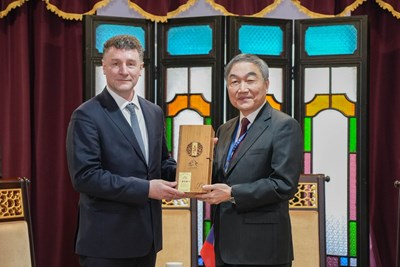 捷克維索基納省副省長一行拜會中市府  黃副市長：強化彼此各項合作及交流