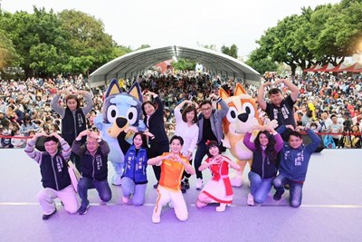 「2025台中親子音樂季」今(29)、明兩日在台中公園熱鬧登場