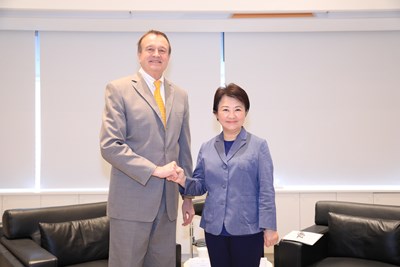 奧地利商務代表辦事處商務代表歐賀曼拜會  盧市長期盼深化經貿、綠能合作