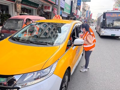 加強管理計程車營業秩序,市府跨局處稽查計程車維護乘客權益