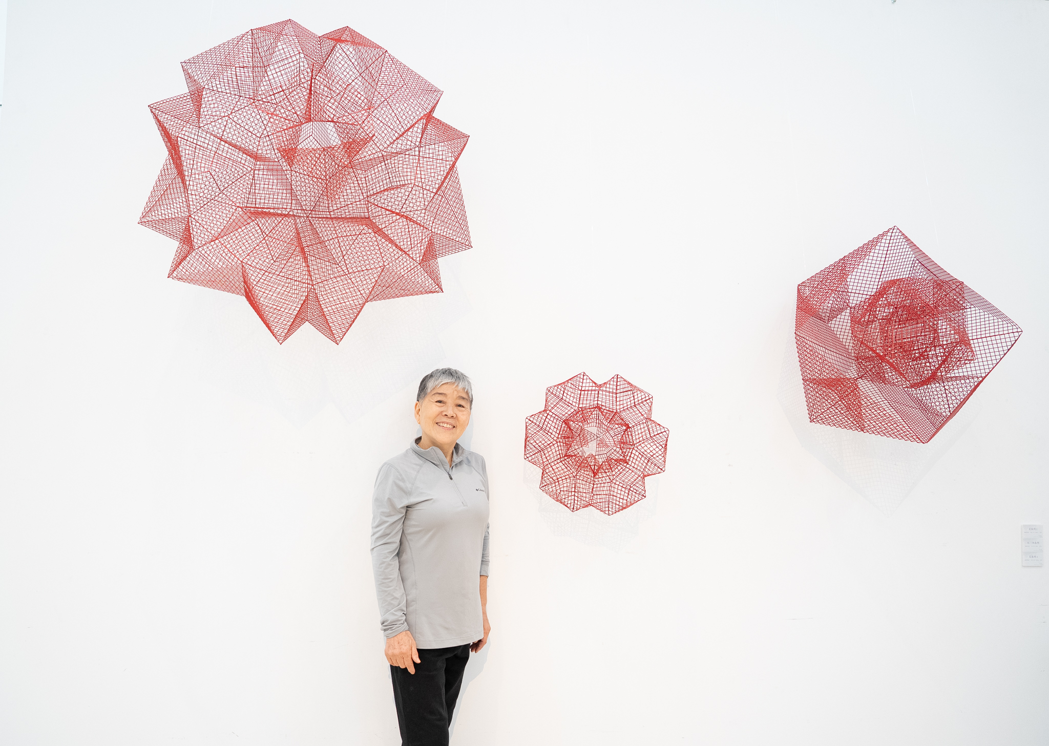 女性鋼鐵藝術家「曲德華雕塑創作展」    4/11-5/11葫蘆墩文化中心登場