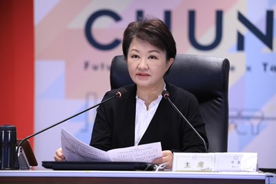 盧市長今(15)日主持市政會議表示，台中市這幾年積極推動各種再生能源的發展