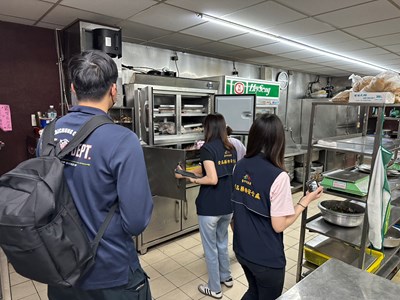 中市府大型用氣餐飲業聯合稽查