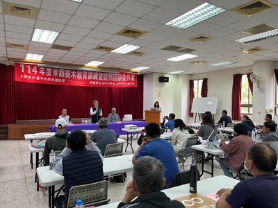 01-樹木友善城市從台中起步！創全台之先舉辦修剪回訓 強化綠化專業