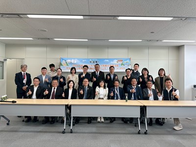 中台灣四縣市觀光局處代表拜會日本旅行業協會(JATA)