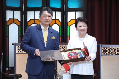 日本金澤市長村山卓蒞府拜會 盧市長:共同拓展國際對話廣深度