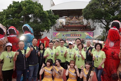 主照-第3屆保生大帝盃路跑嘉年華現場熱鬧非凡