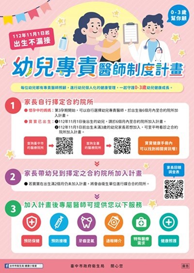 114幼兒專責醫師制度計畫