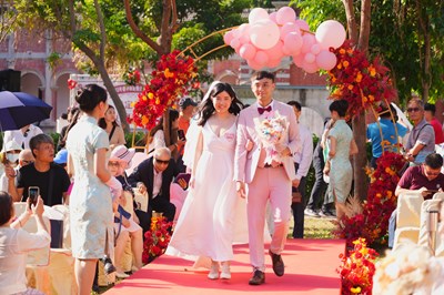台中市114年聯合婚禮6月2日報名開跑(資料照片)