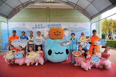 「台中市世界海洋日×貓貓蟲咖波」今熱鬧登場 五大主題區打造永續萌趣海洋盛典