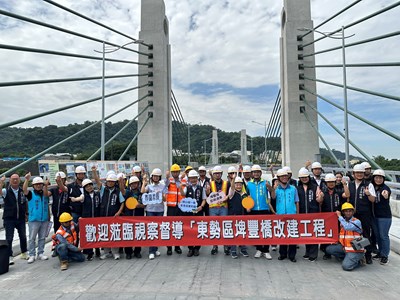 01-東勢區埤豐橋改建完工倒數!建設局長驚喜預告:8月底提前通車!_0