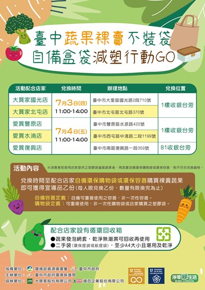 圖1-臺中裸賣蔬果活動文宣