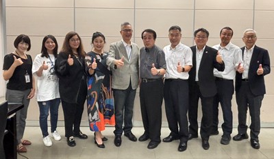 日本宮崎縣臺灣交流大使拜會中市府經發局