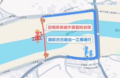 改道示意圖