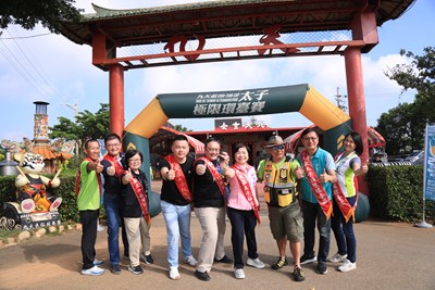 2025九天盃太子極限環台賽台中出發 鄭副市勉挑戰自我、用雙腳體驗台灣之美